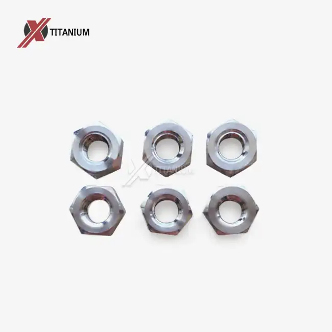 titanium hex nuts